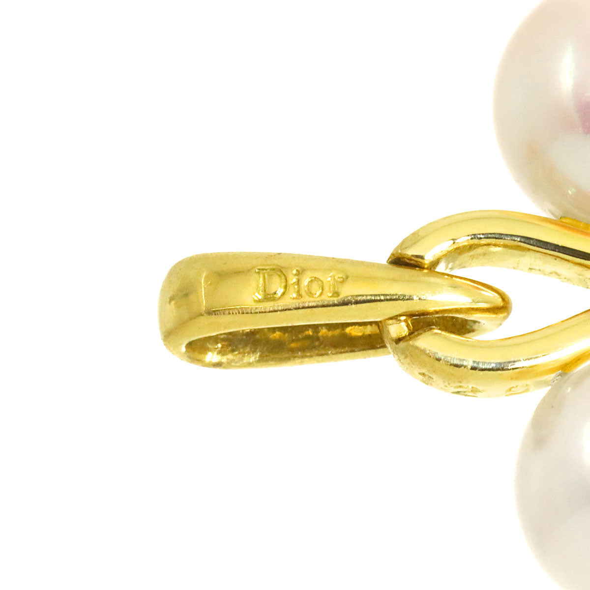 Akoya Pearl Pendant Top 18K YG Yellow Gold 750