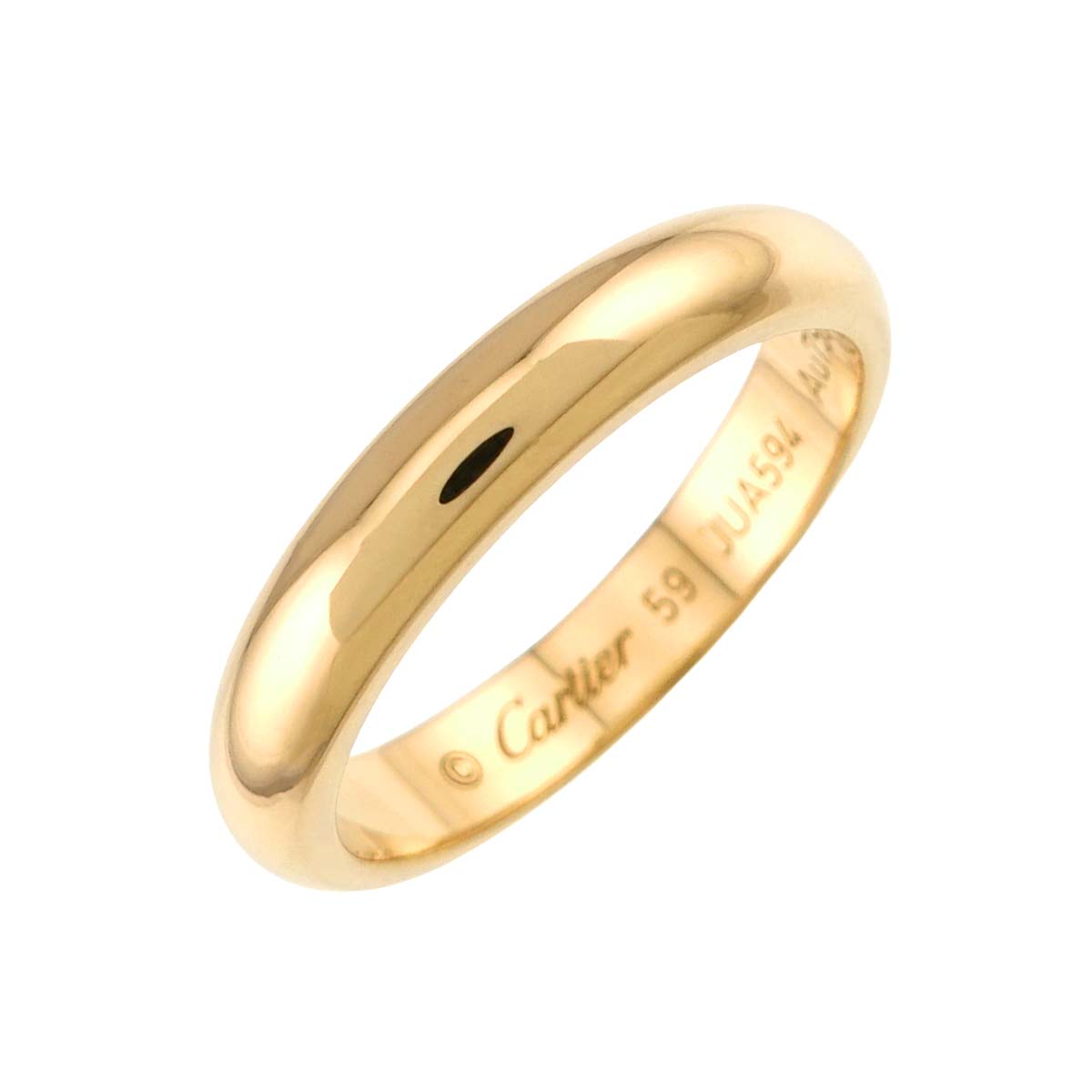 Classic Ring 18K Yellow Gold 750 size59 8.25-8.75(US)
