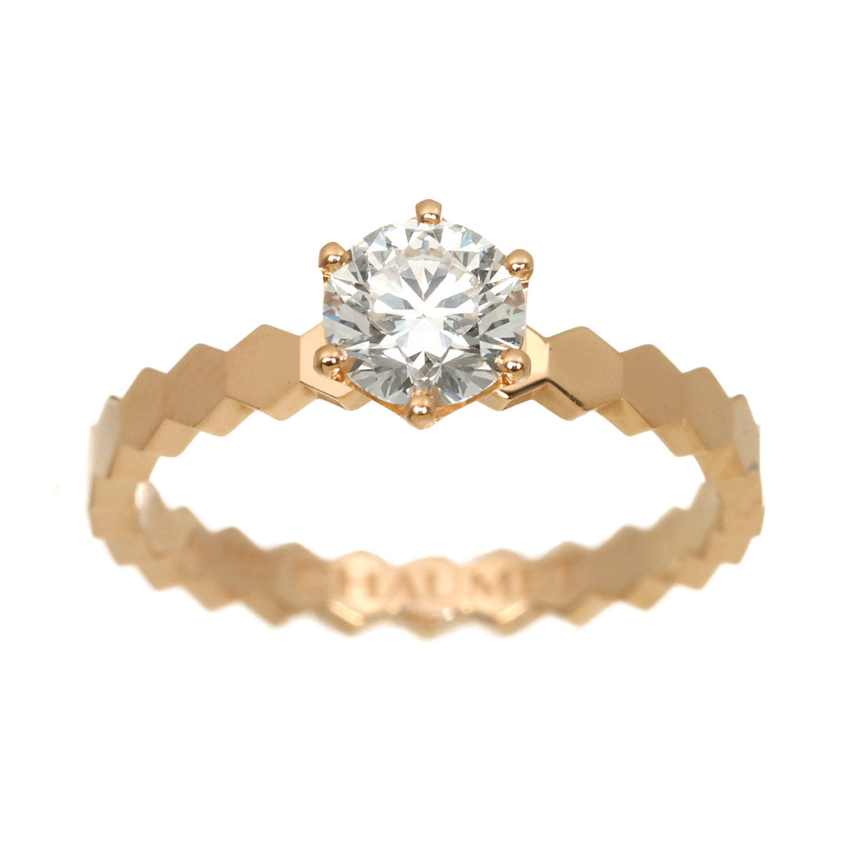 Bee My Love Diamond 0.52ct G/VVS2/3EX Ring 18K PG size4.5(US)