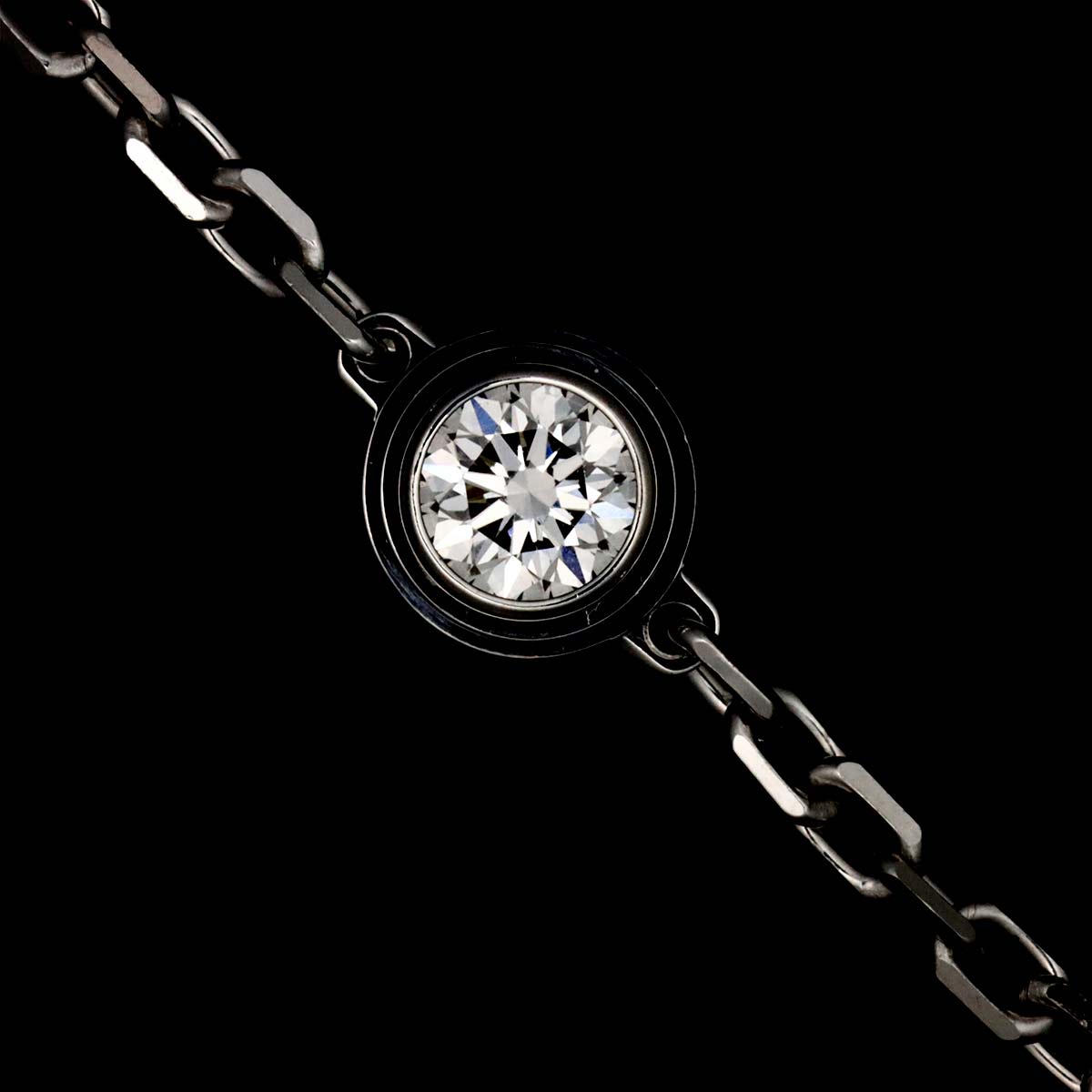d Amour Diamond Bracelet SM 18K White Gold 750