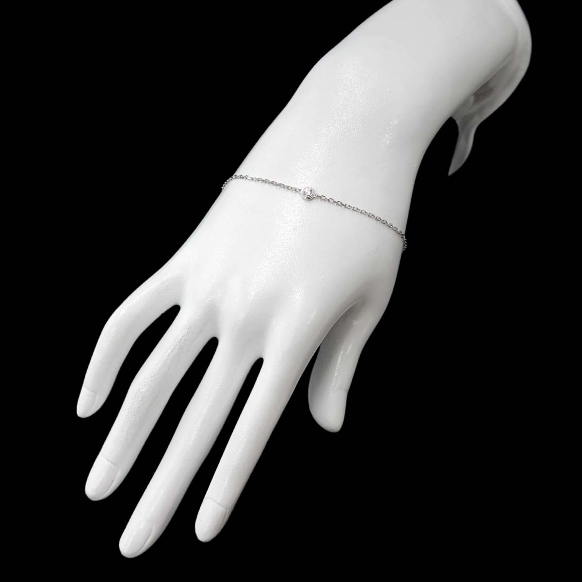 d Amour Diamond Bracelet SM 18K White Gold 750