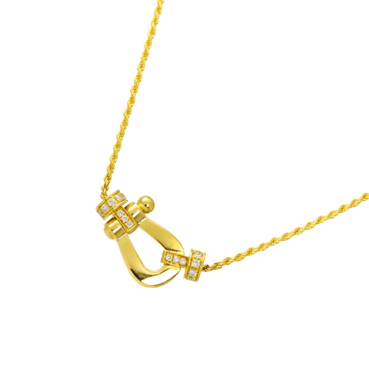Force10 Diamond MM Necklace 18K Yellow Gold 750