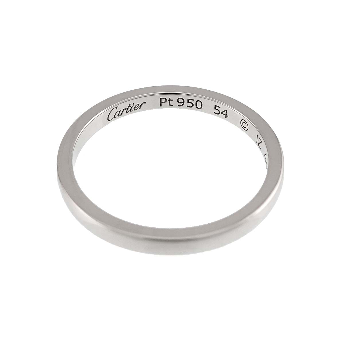 Ballerine Ring Pt Platinum size54 6.75(US)