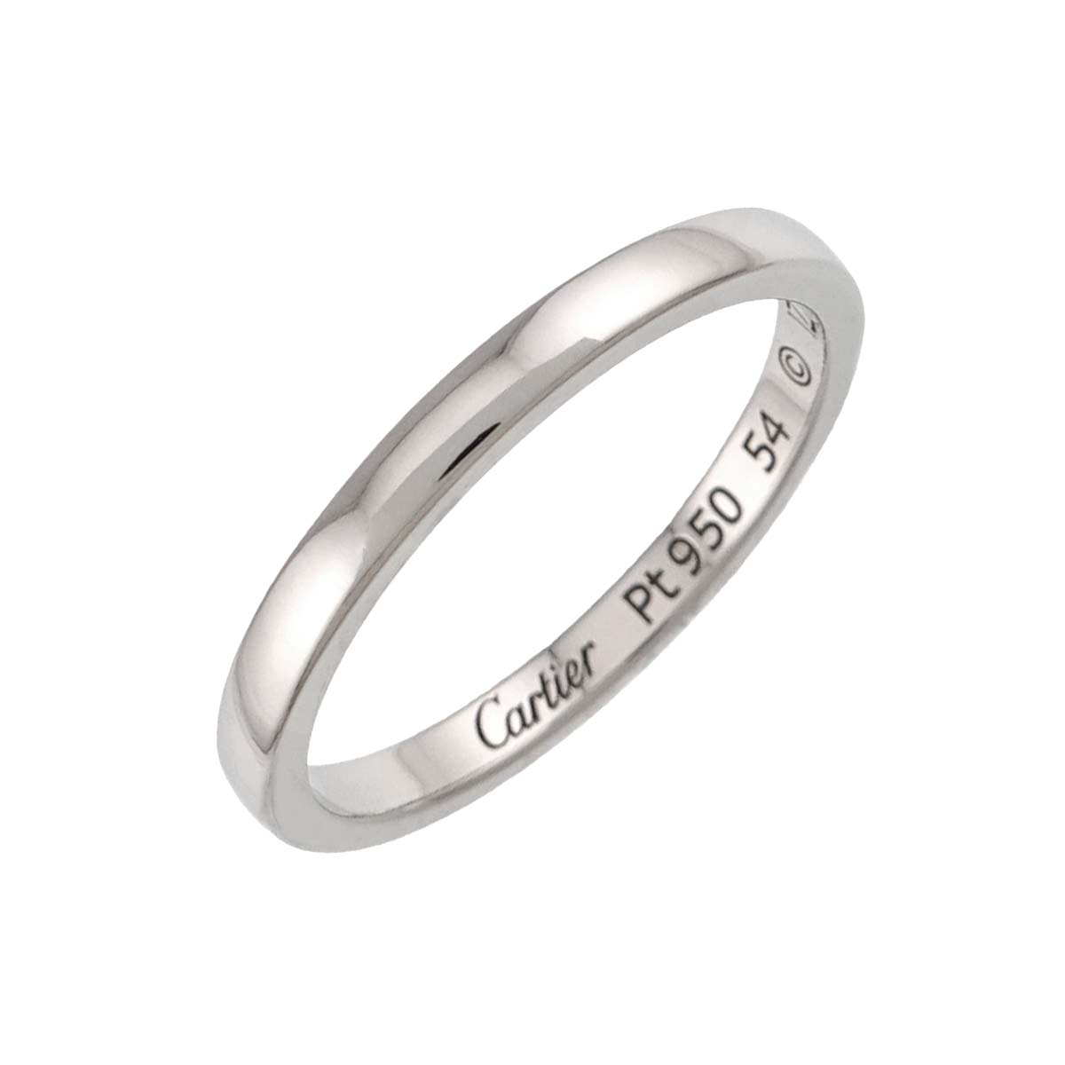 Ballerine Ring Pt Platinum size54 6.75(US)