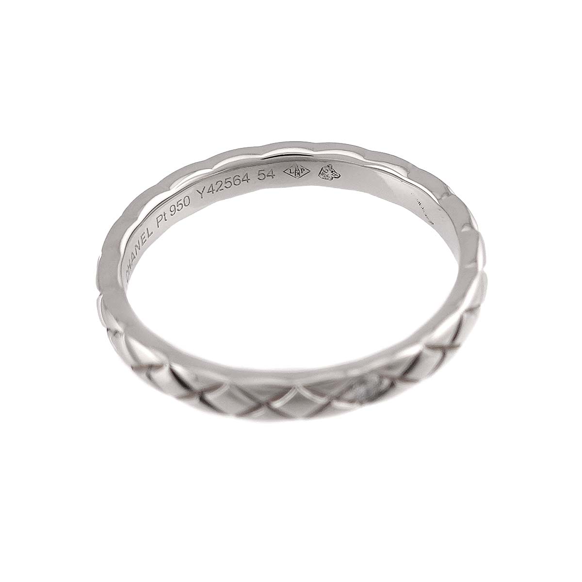 Coco Crush SM Diamond Ring Pt Platinum size54 6.75(US)