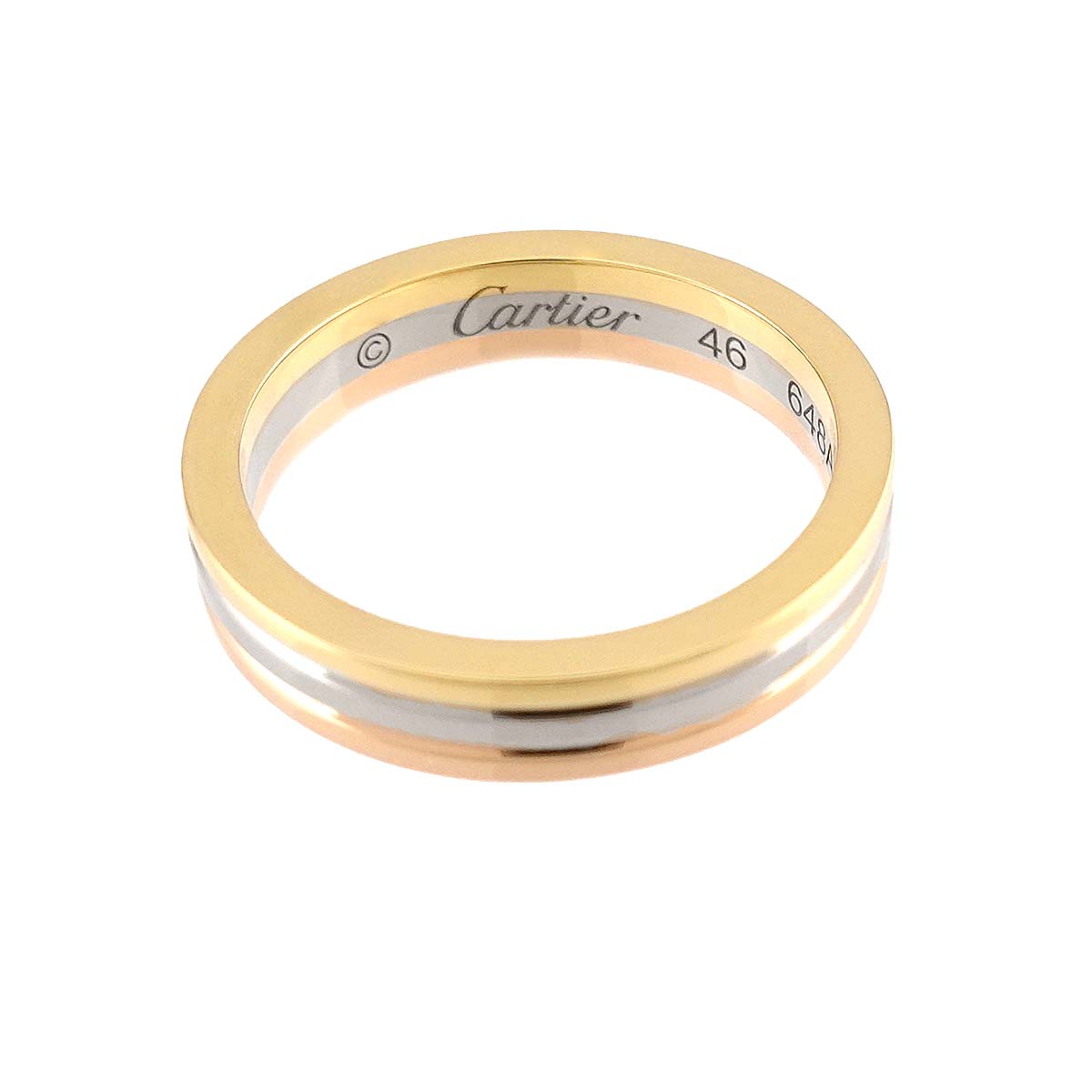 VENDOME Ring 18K YG WG PG 750 Size46 3.75(US)