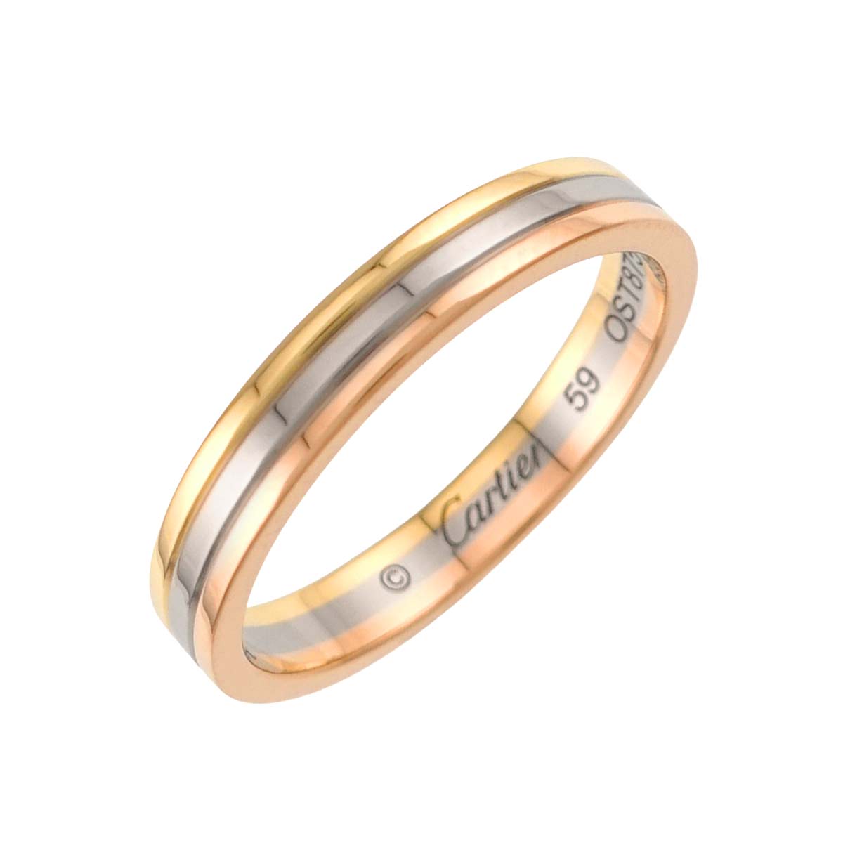 VENDOME Ring 18K YG WG PG 750 Size59 8.25-8.75(US)