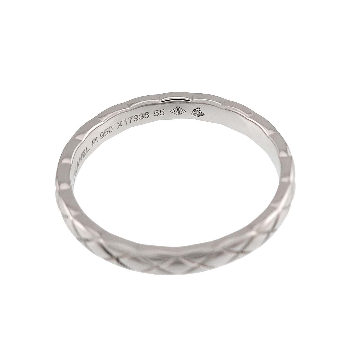 Coco Crush Ring SM Platinum size55 6.75-7.25(US)