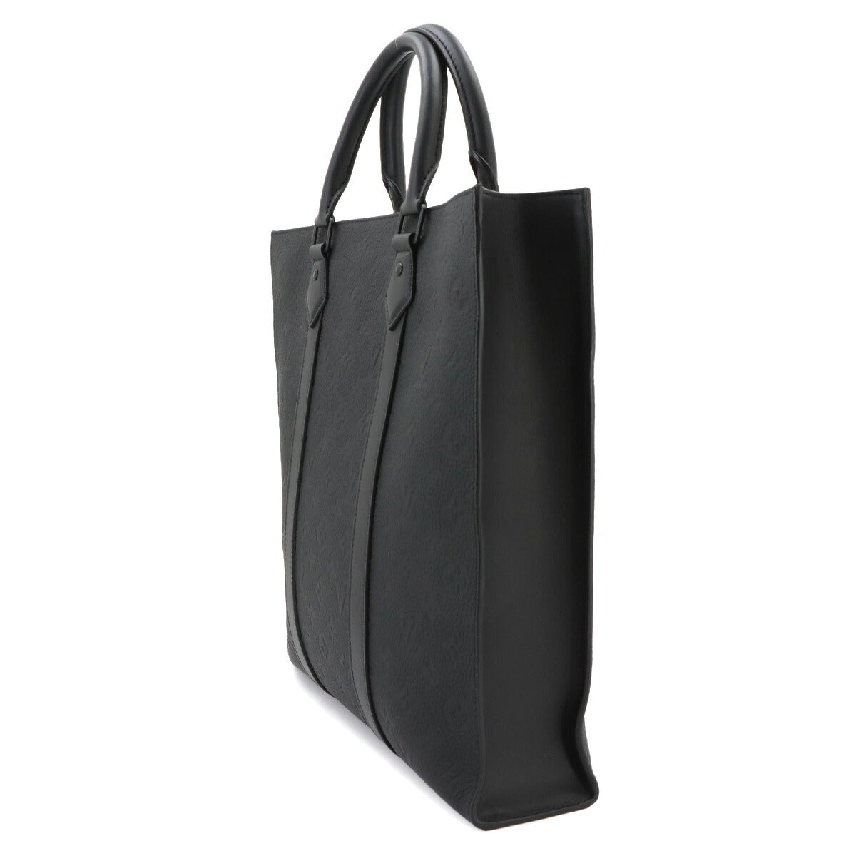 Monogram Taurillon Sac Plat 2way Tote Bag Leather M21866
