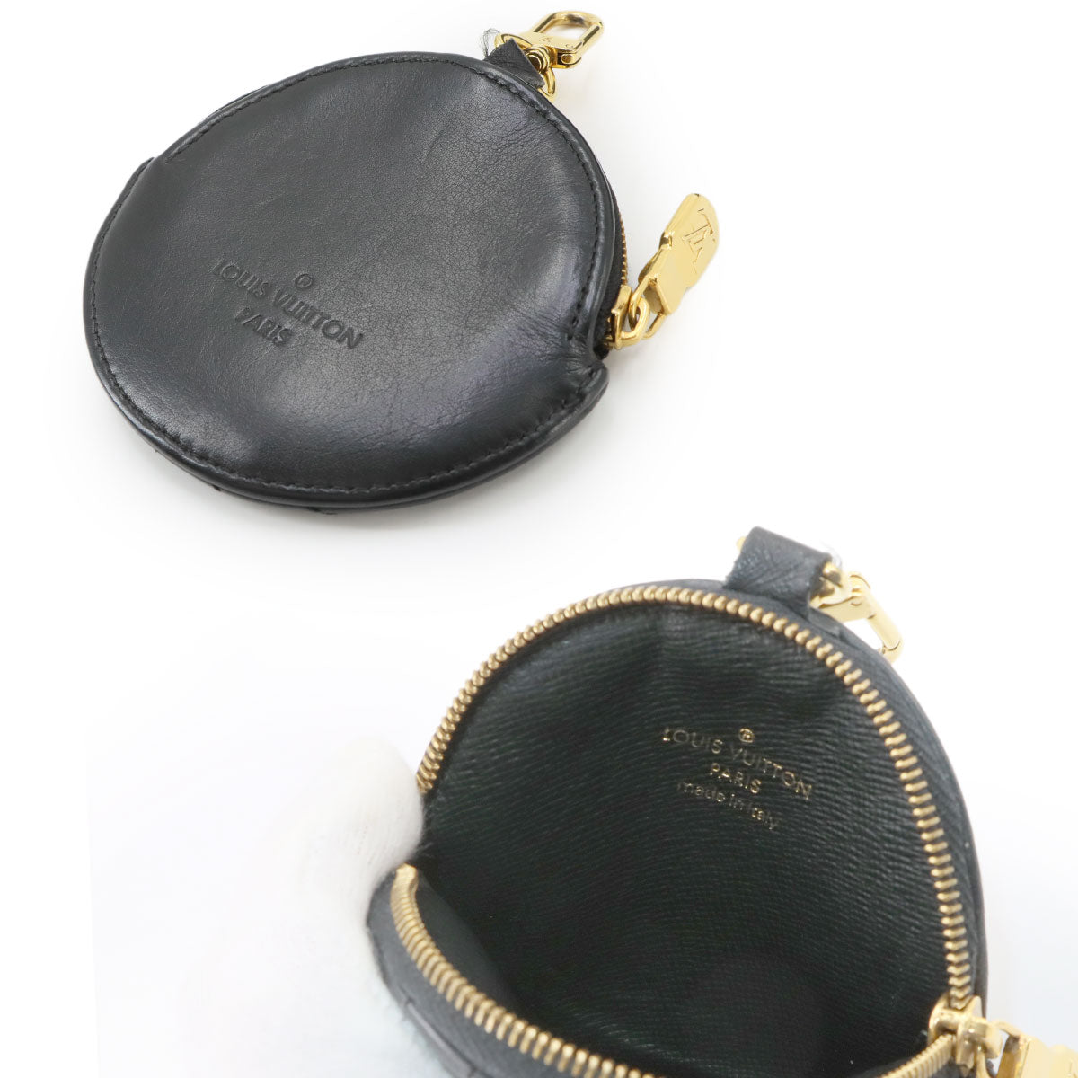 New Wave Multi Pochette Shoulder Bag Leather Black M56461