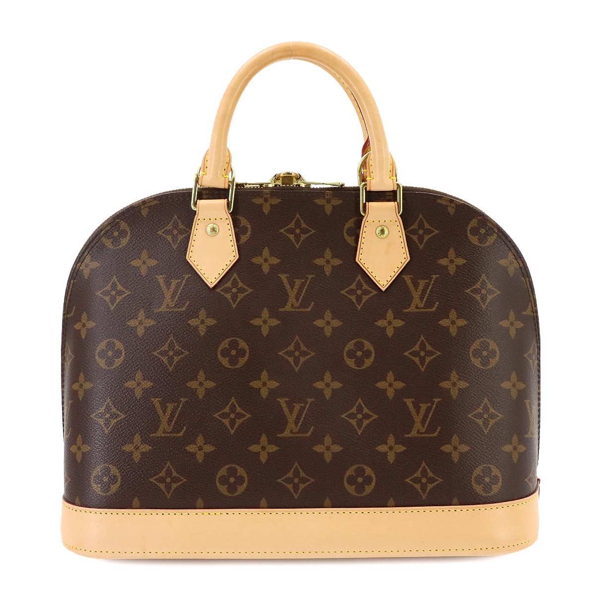 Monogram Alma PM Hand Bag Brown M53151 Purse
