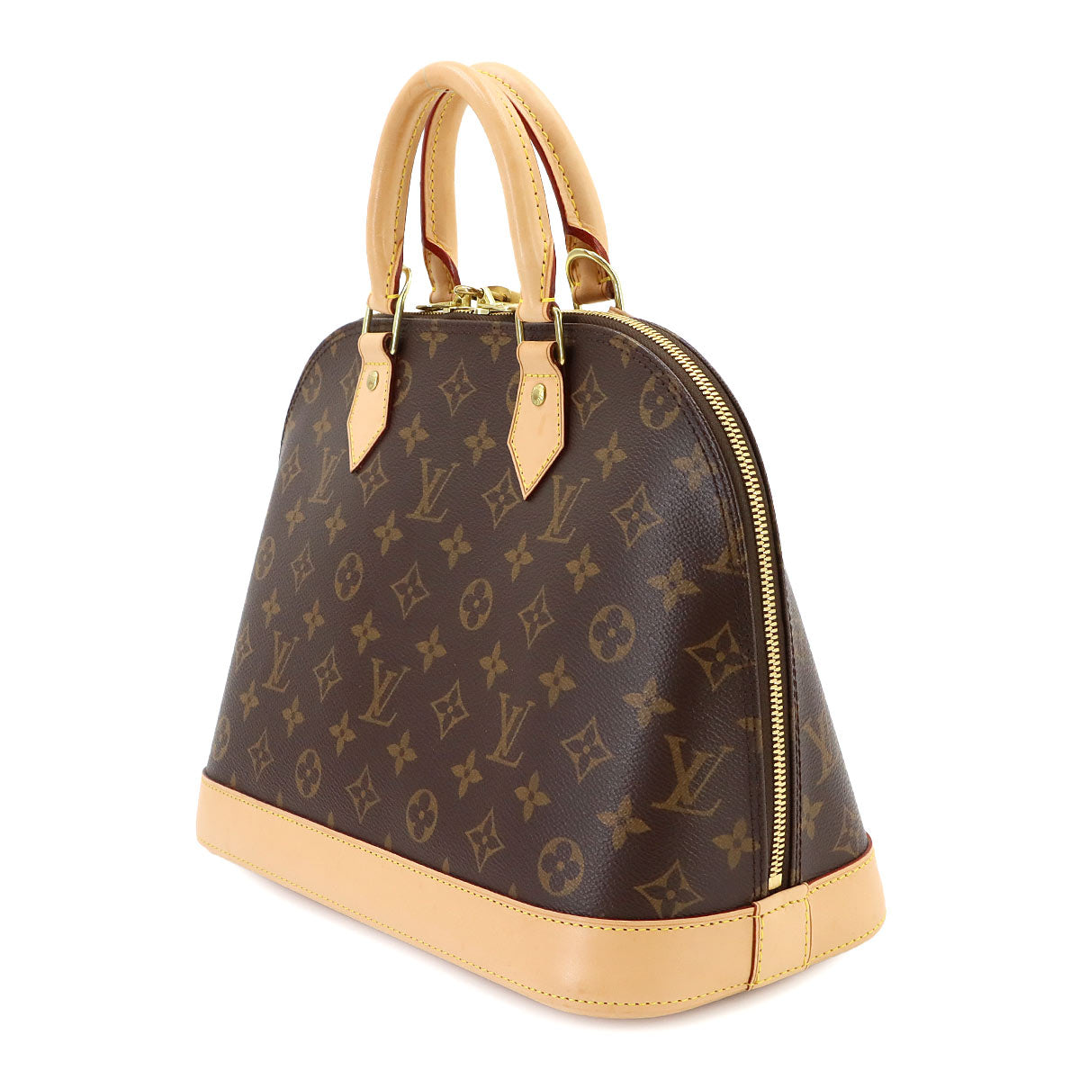 Monogram Alma PM Hand Bag Brown M53151 Purse