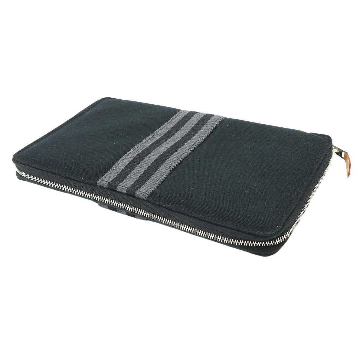 Fourre-tout Purse GM Long Wallet Canvas Black Gray