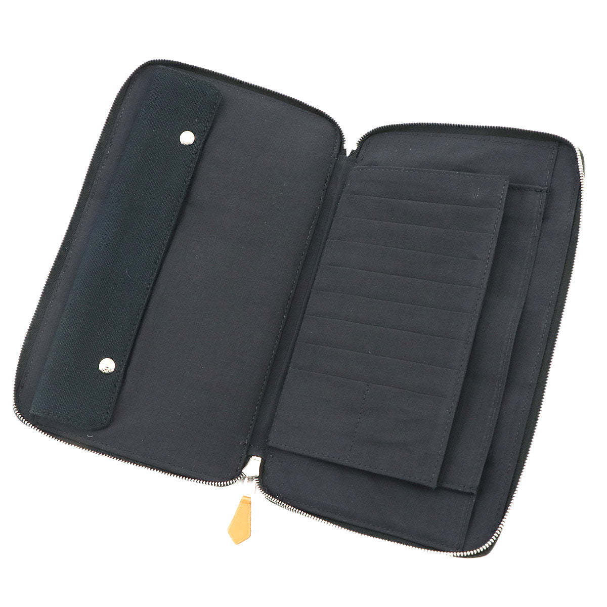 Fourre-tout Purse GM Long Wallet Canvas Black Gray