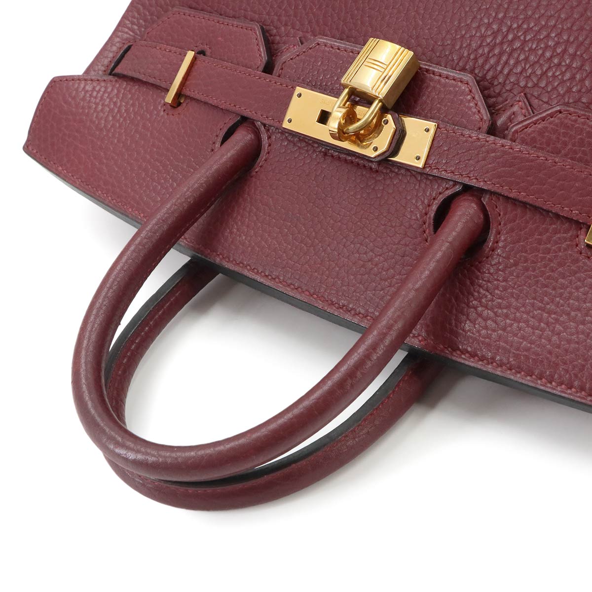 Haut a Courroies 32 Hand Bag Ardennes Rouge H Antique Vintage