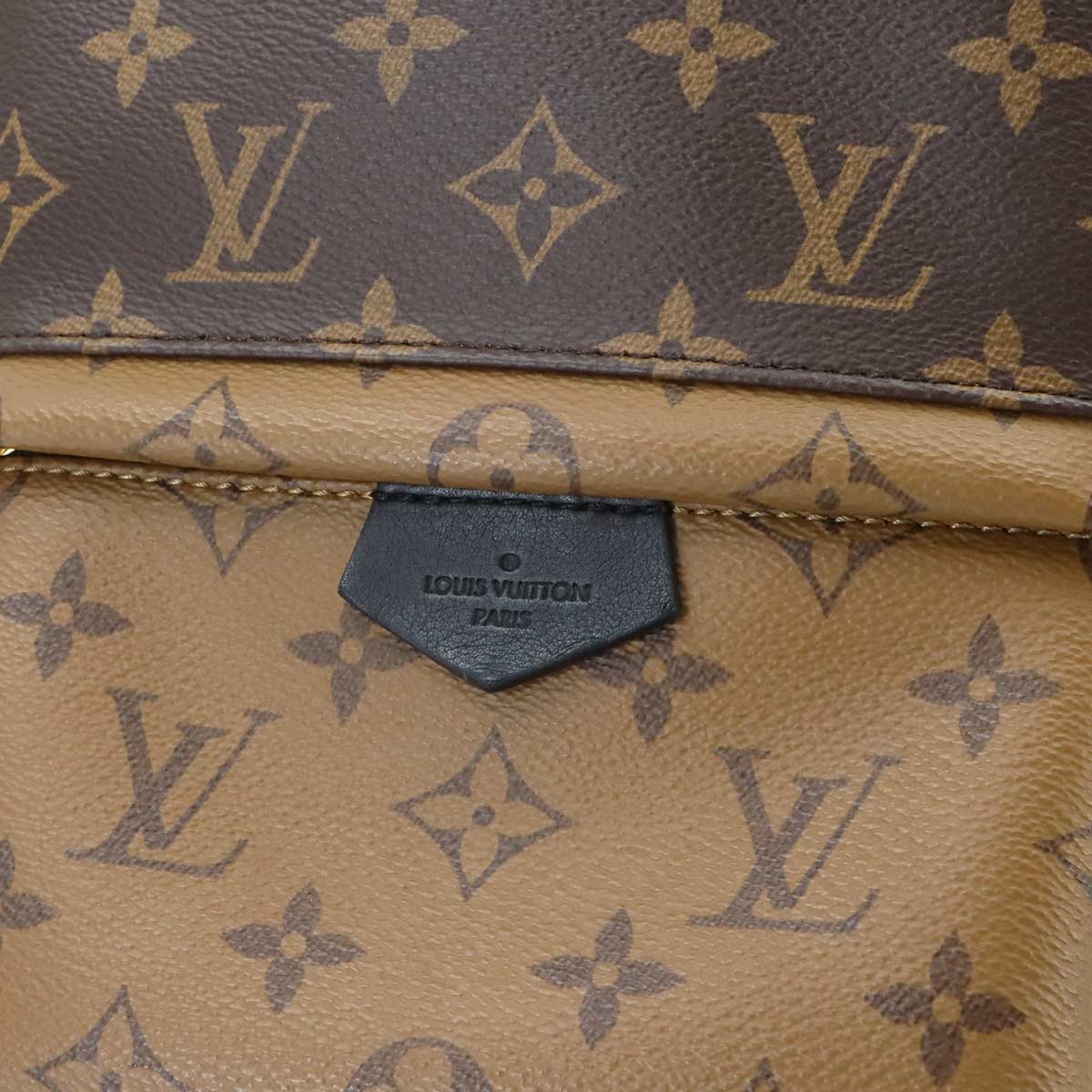 Monogram Reverse Palm Springs Backpack PM M44870 Brown