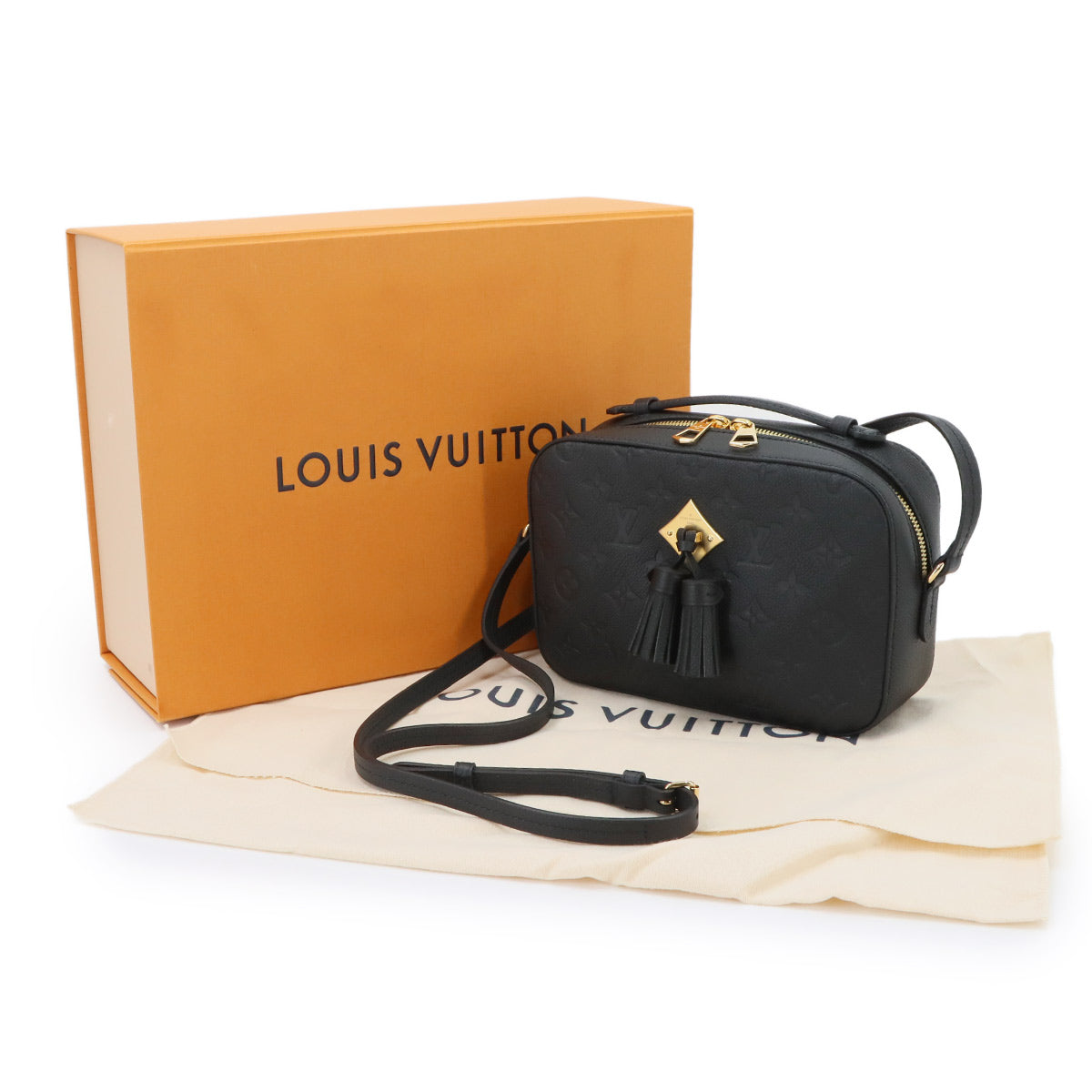 Monogram Empreinte Saintonge Shoulder Bag Noir M44593