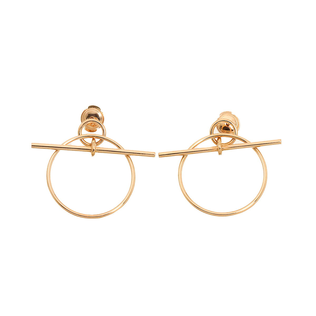 Echappee PM Earrings Pierced 18K PG 750