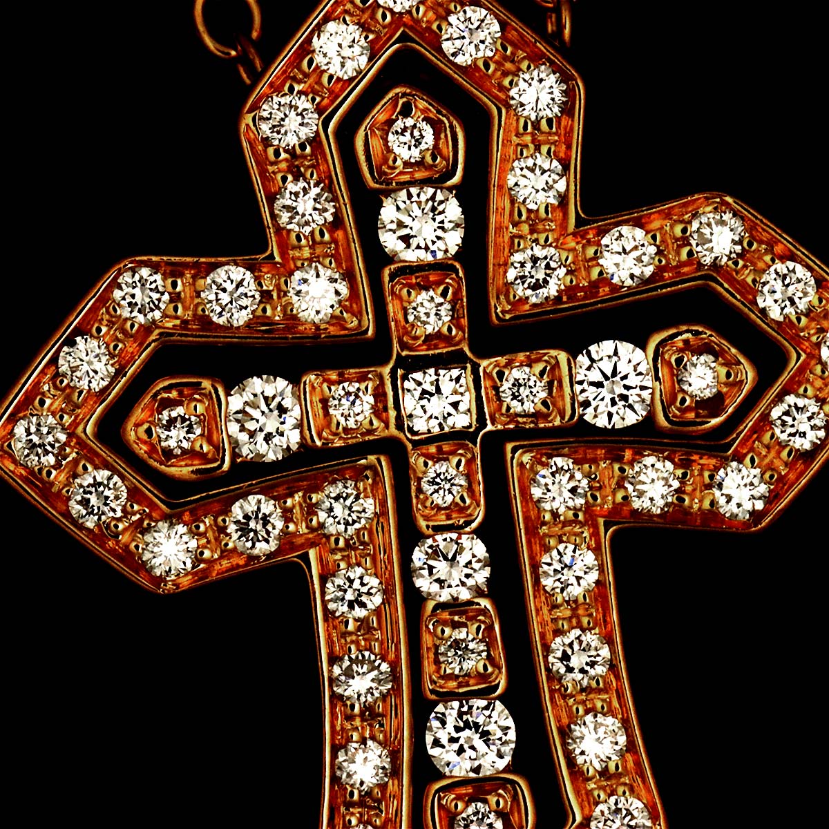 Belle Epoque Crown Diamond Necklace K18 PG 750