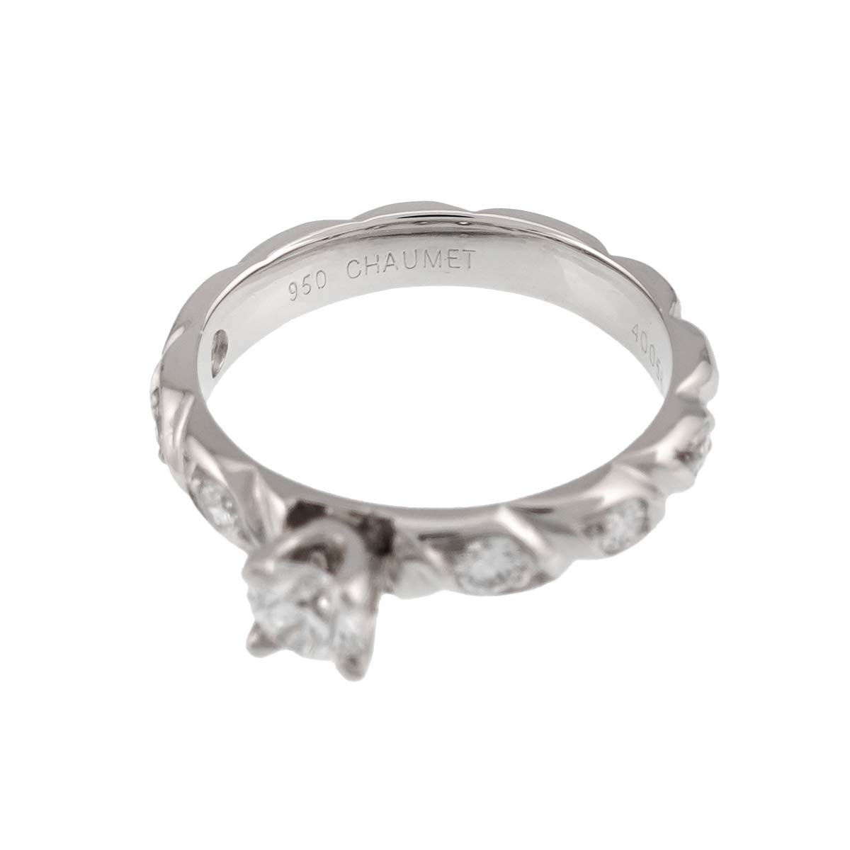 Torsade Diamond Ring Platinum size4.75-5(US)