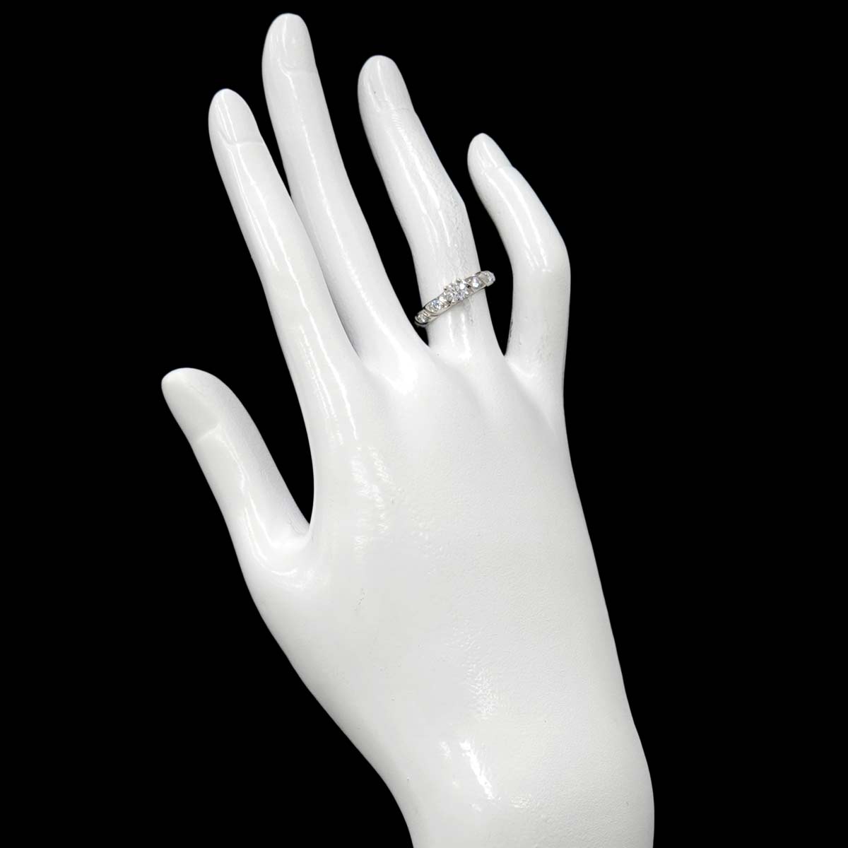 Torsade Diamond Ring Platinum size4.75-5(US)