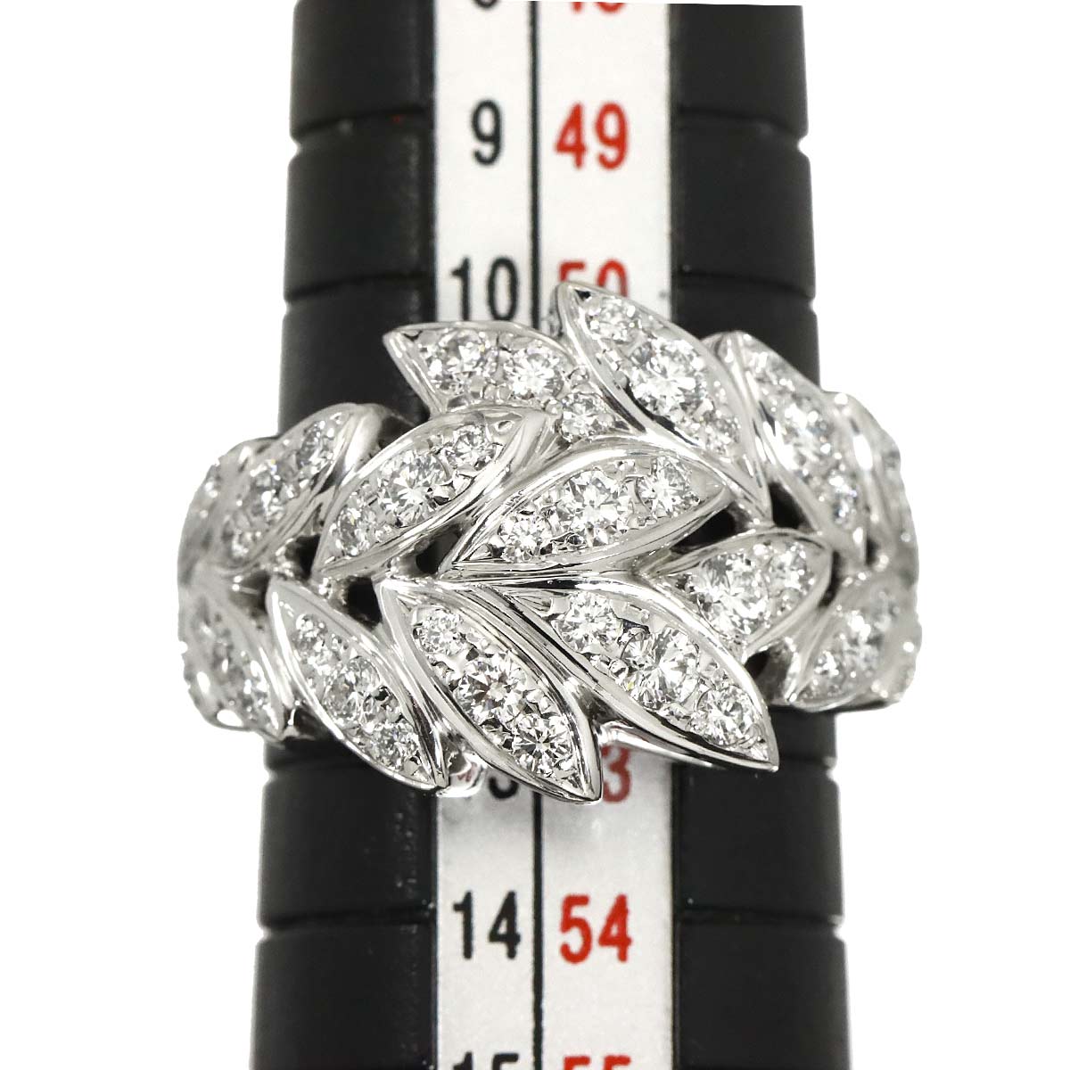 Diamond 0.88ct Ring Platinum Size6(US)