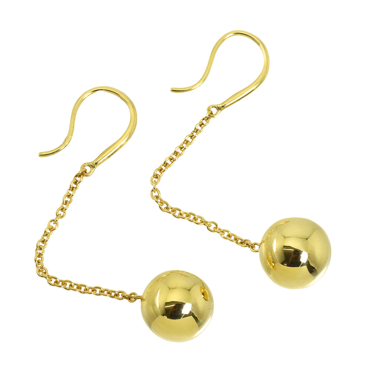 HardWear Ball Earrings Pierced 18K Yellow Gold 750