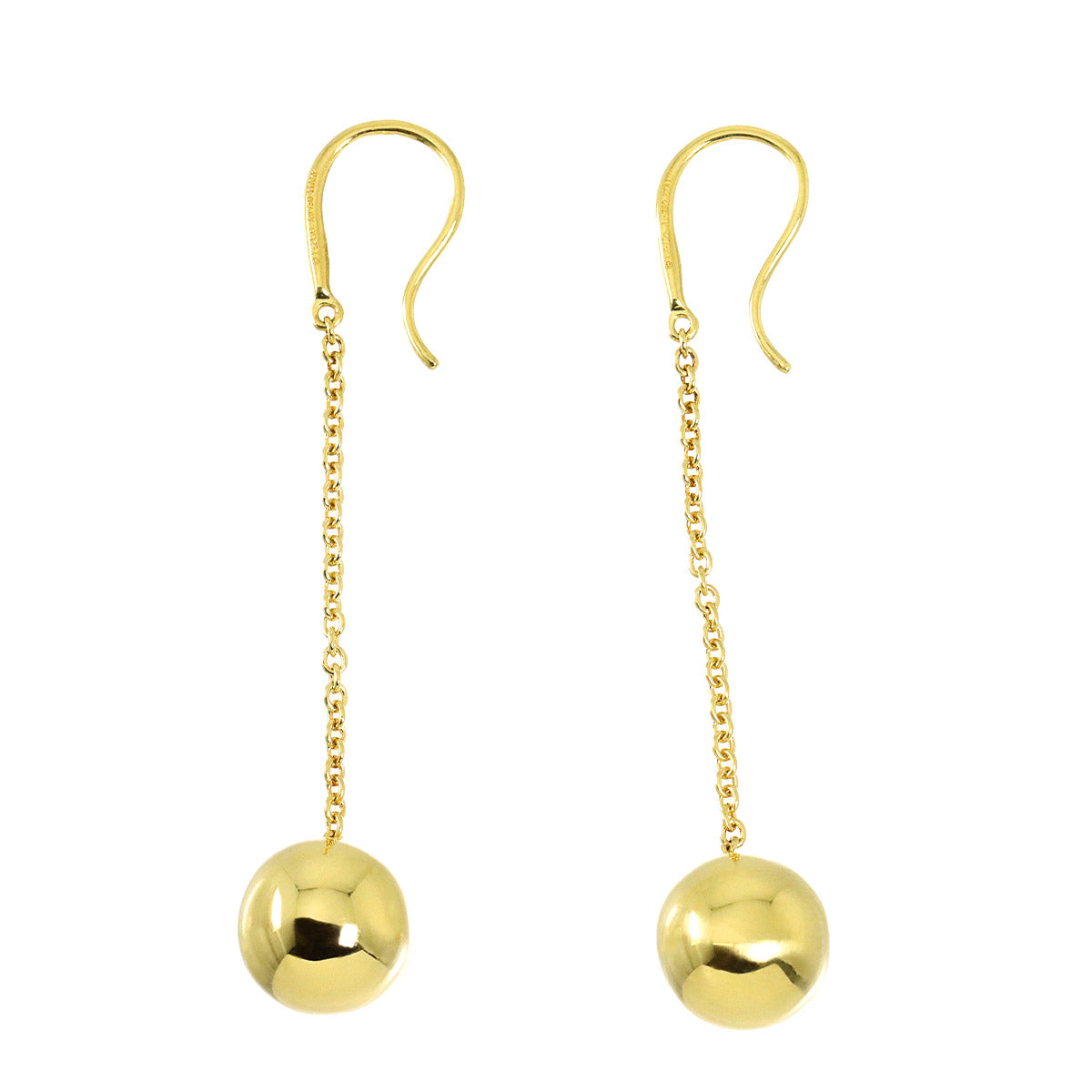 HardWear Ball Earrings Pierced 18K Yellow Gold 750