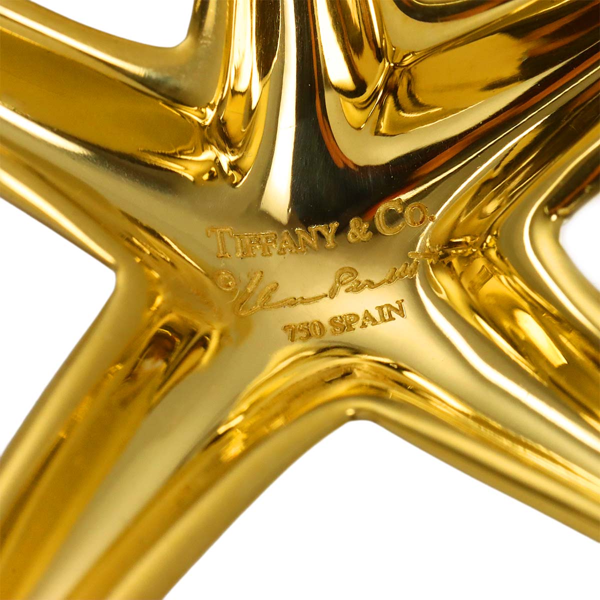 Starfish Necklace 18K Yellow Gold 750