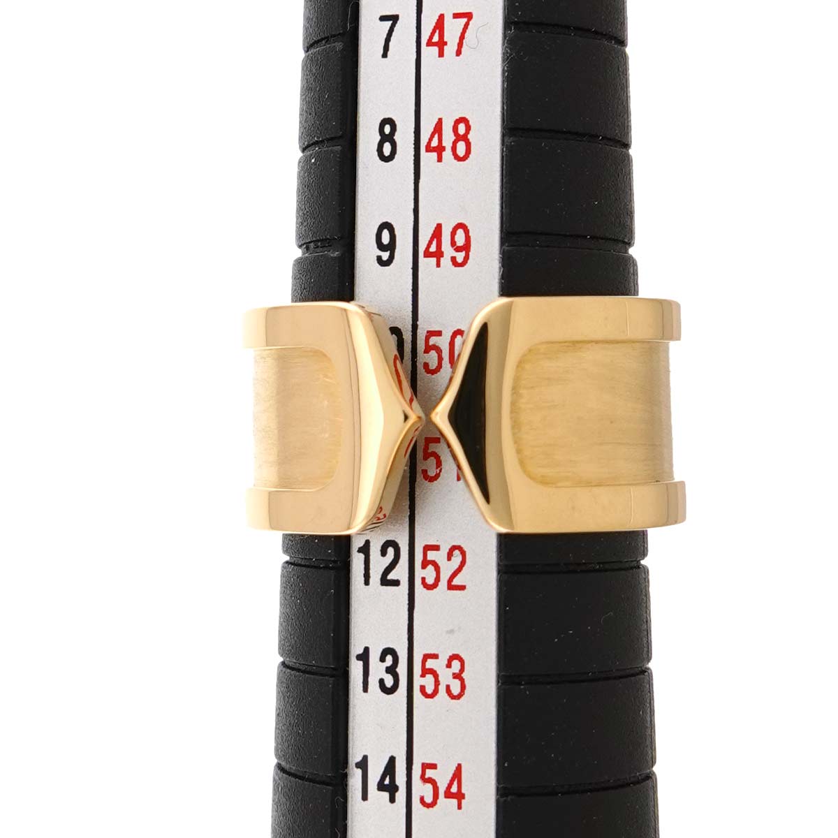 C2 Ring 18K YG 750 size51 5.25-5.5(US)