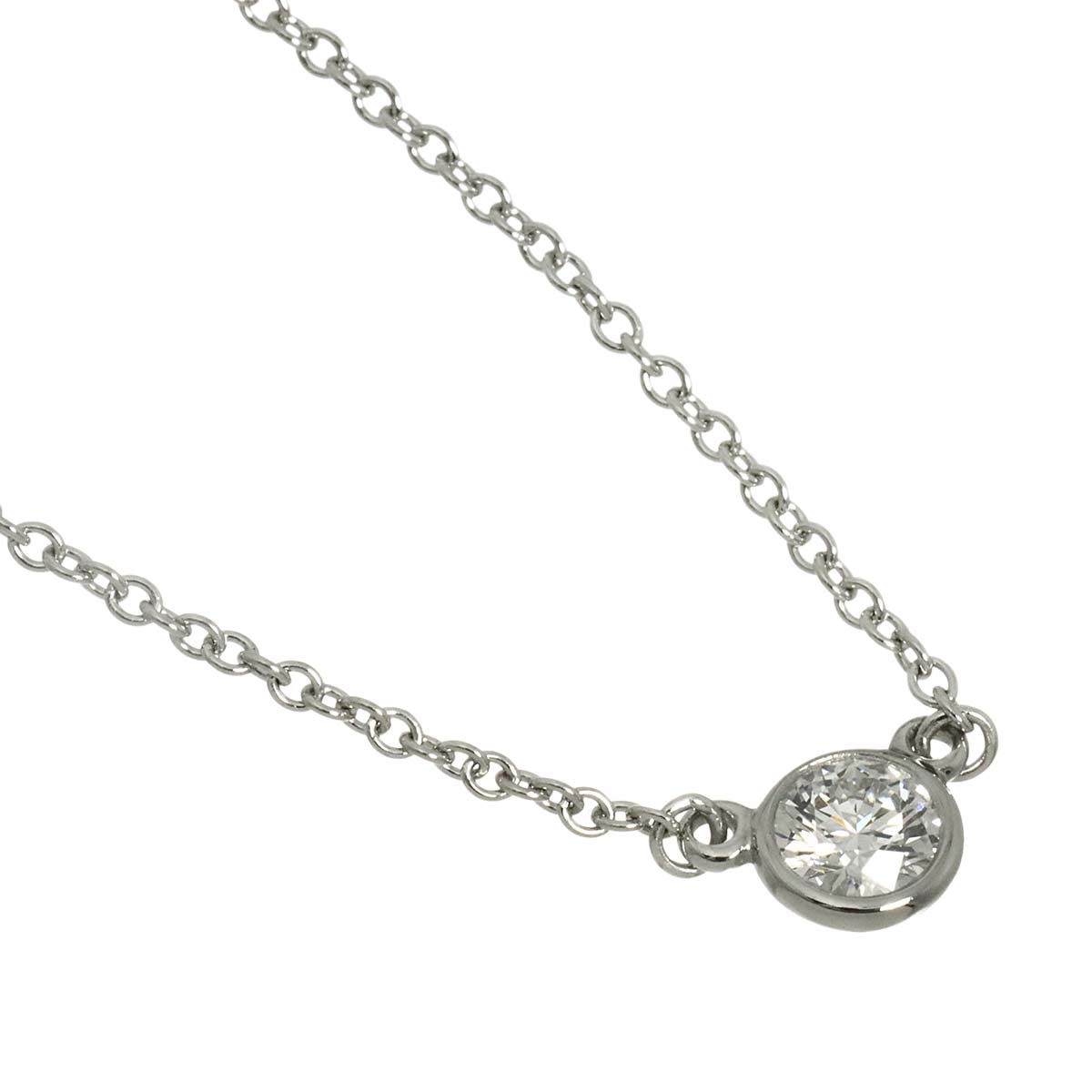 By The Yard Diamond Necklace Platinum