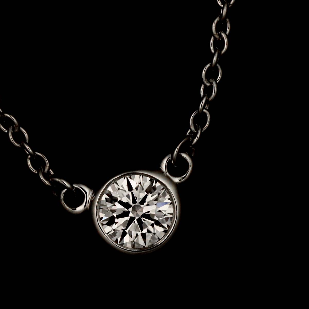 By The Yard Diamond Necklace Platinum