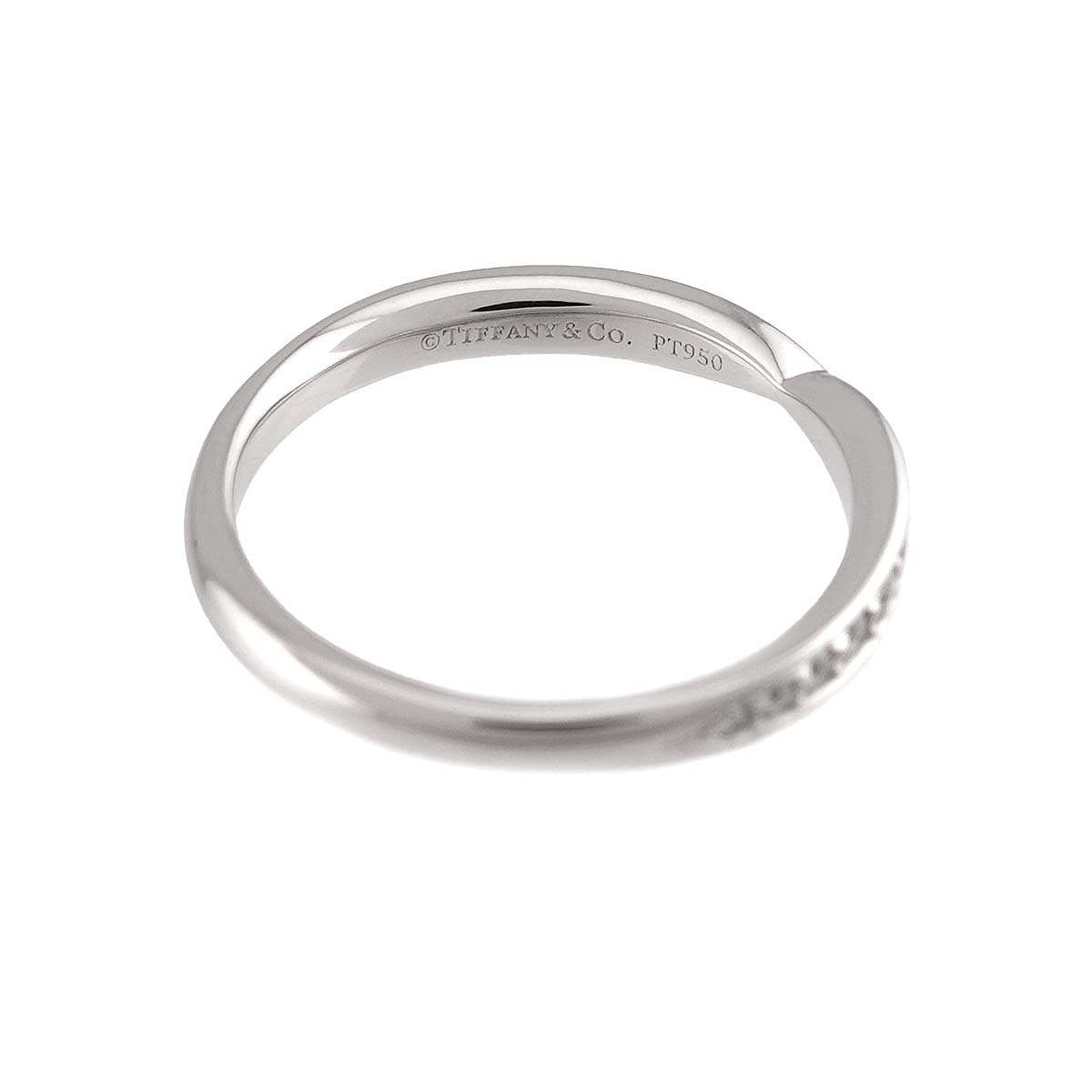 Harmony Band Ring Diamond Pt Platinum size4.5(US)