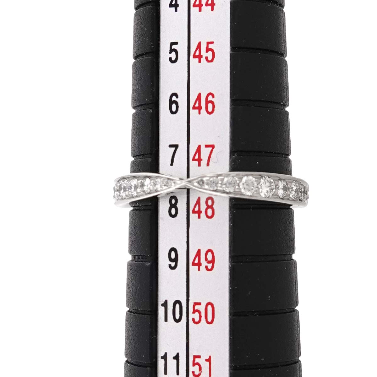 Harmony Band Ring Diamond Pt Platinum size4.5(US)
