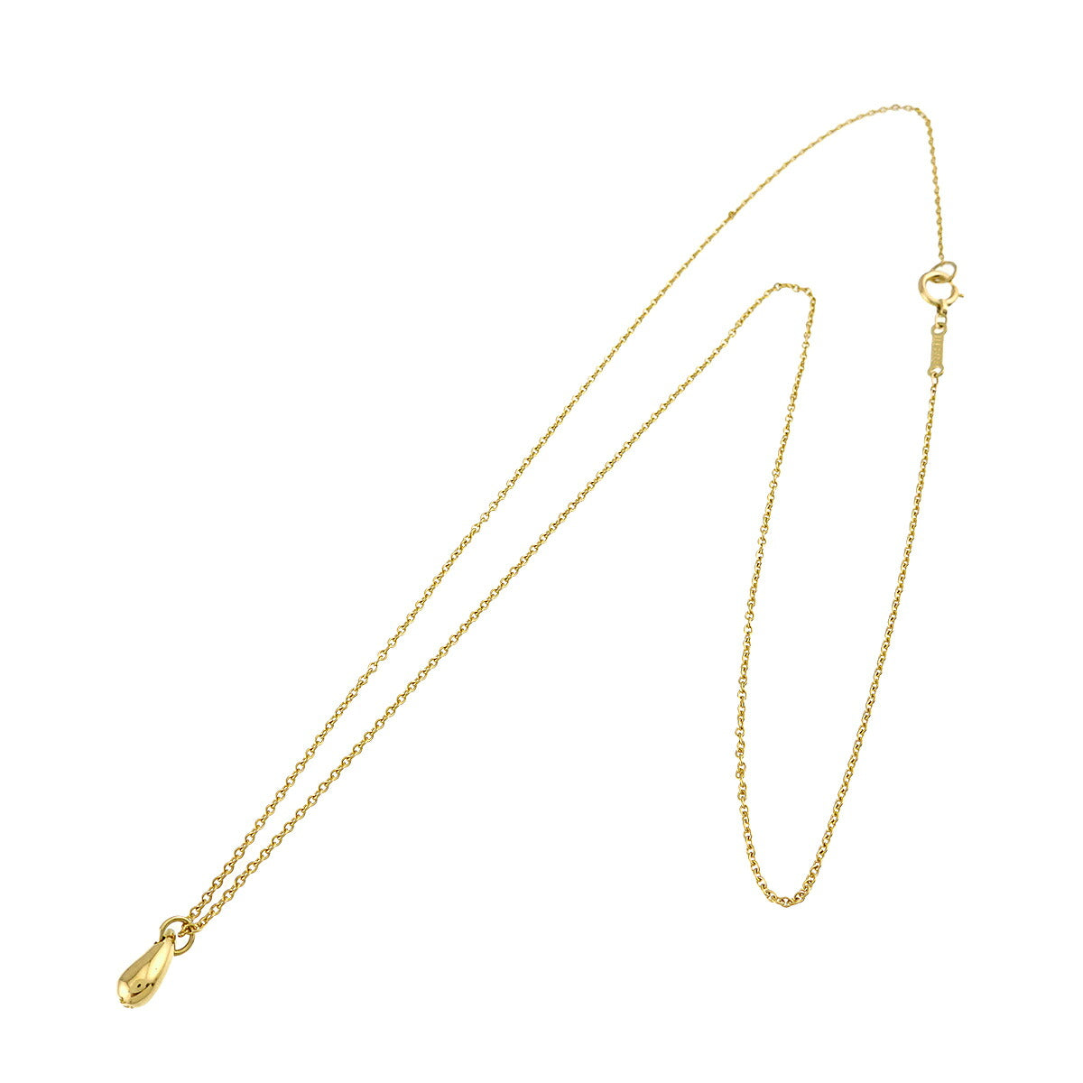 Teardrop Necklace 18K Yellow Gold 750