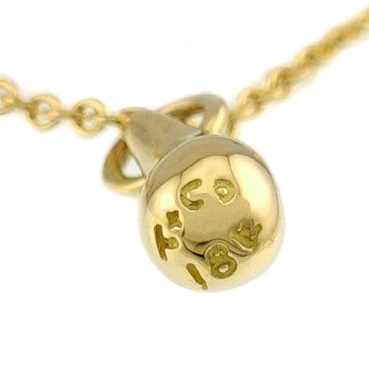 Teardrop Necklace 18K Yellow Gold 750
