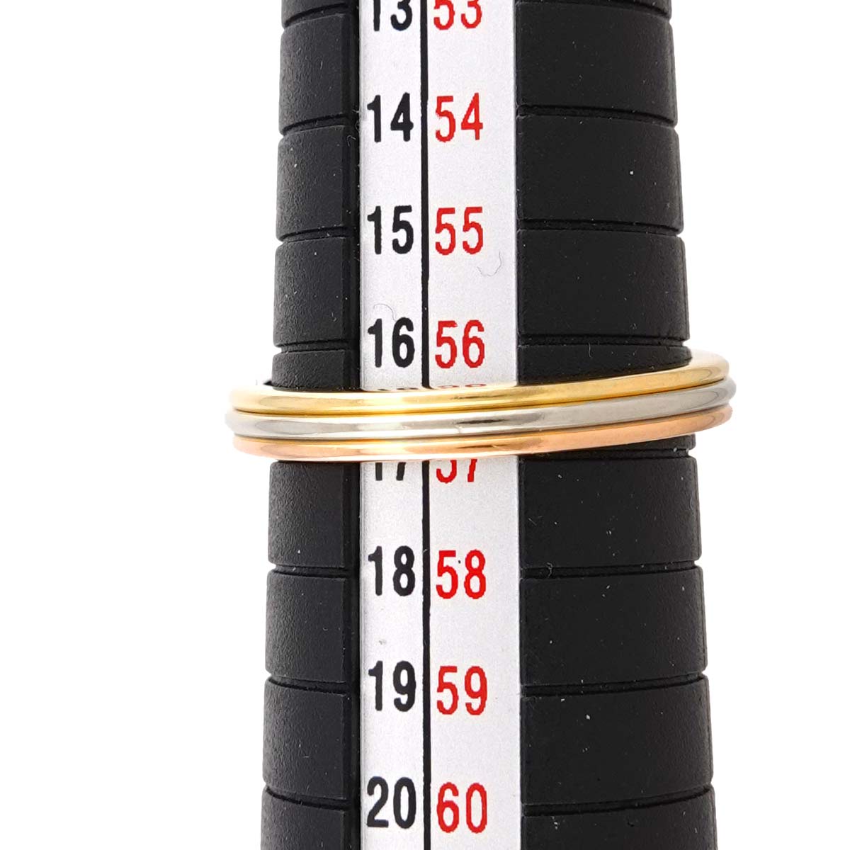 Vendome Ring 18K YG WG PG 750 size57 7.75-8(US)