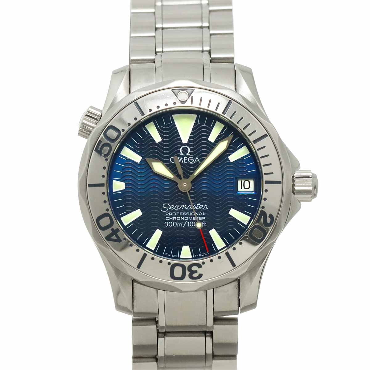 Seamaster Professional 300 2253 80 Date Blue Dial Boys Watch