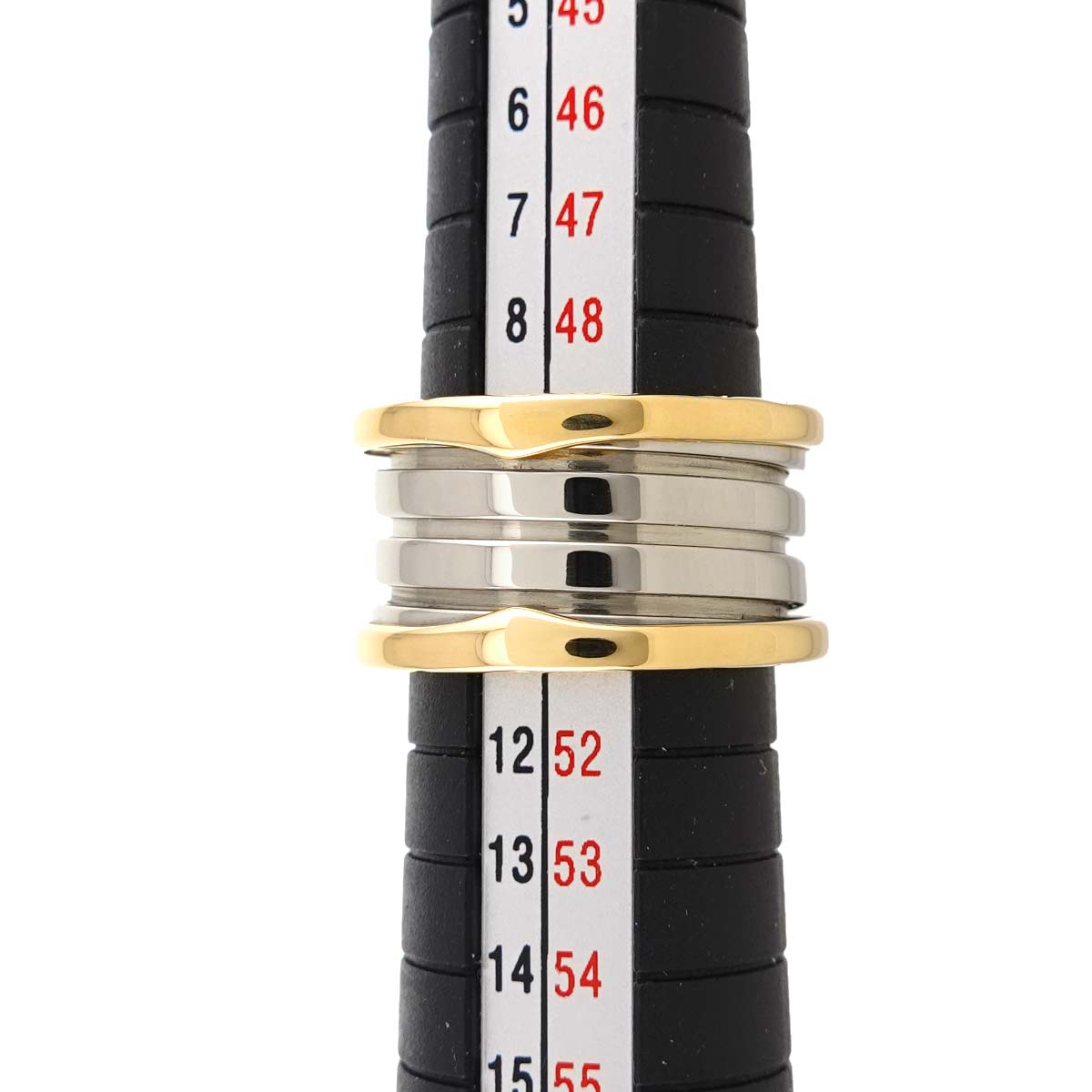 B-ZERO1 4 Band Ring 18K YG WG 750 Size51 5.25-5.5(US)