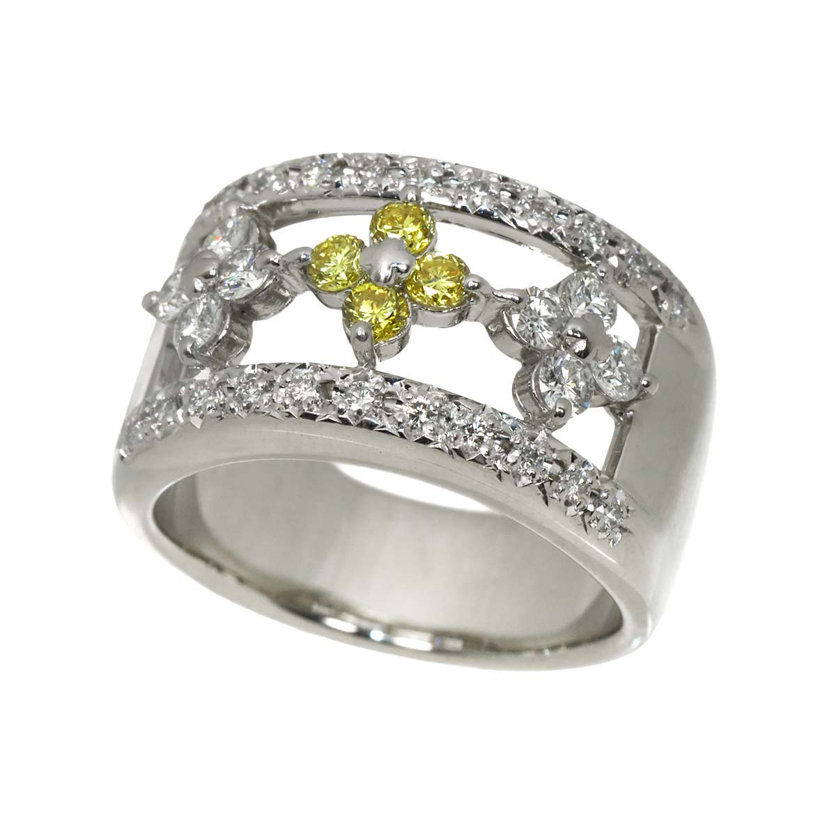 Diamond 0.75ct Ring Pt size5.5-5.75(US)