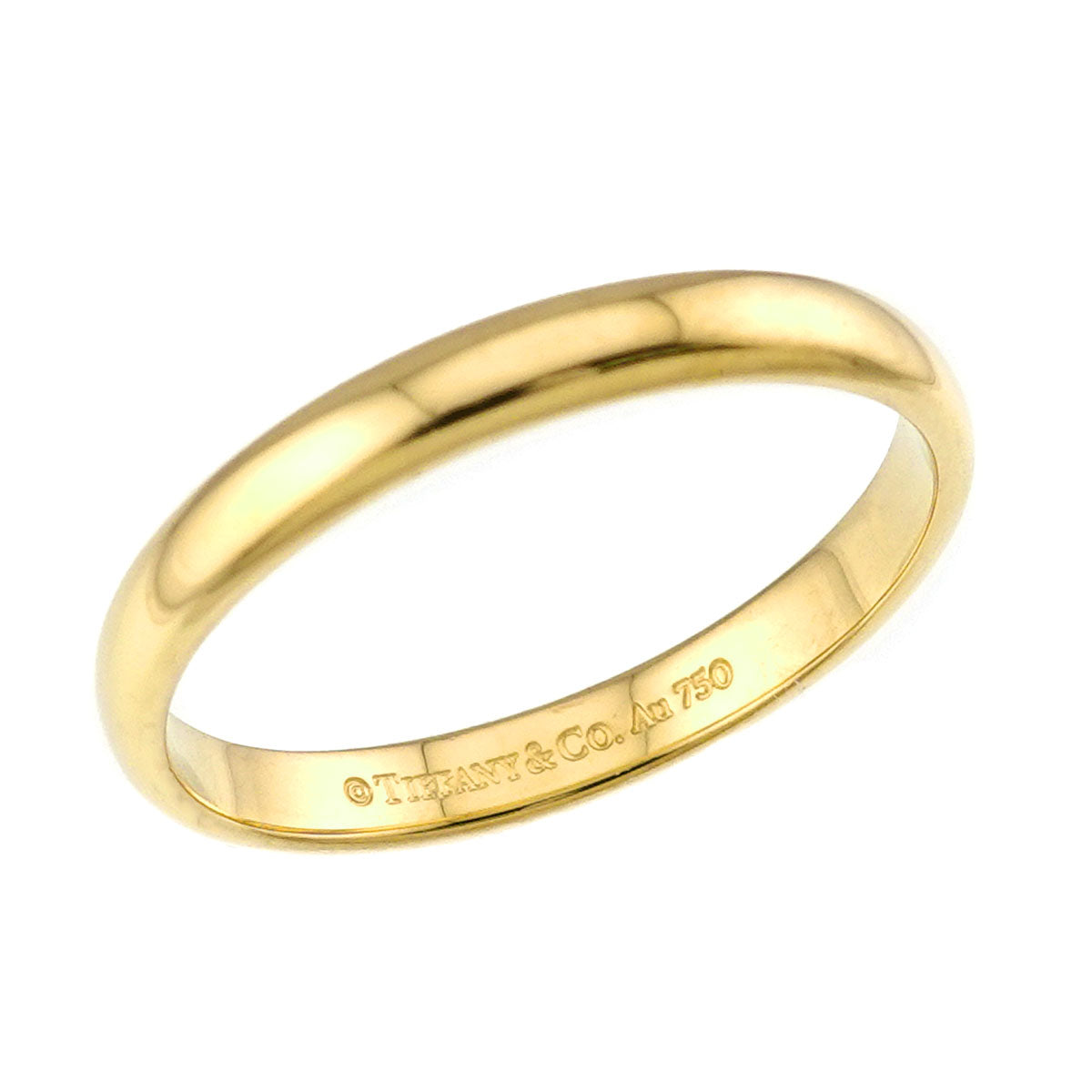 Forever Band Ring 18K Yellow Gold 750 Size9.75-10(US)