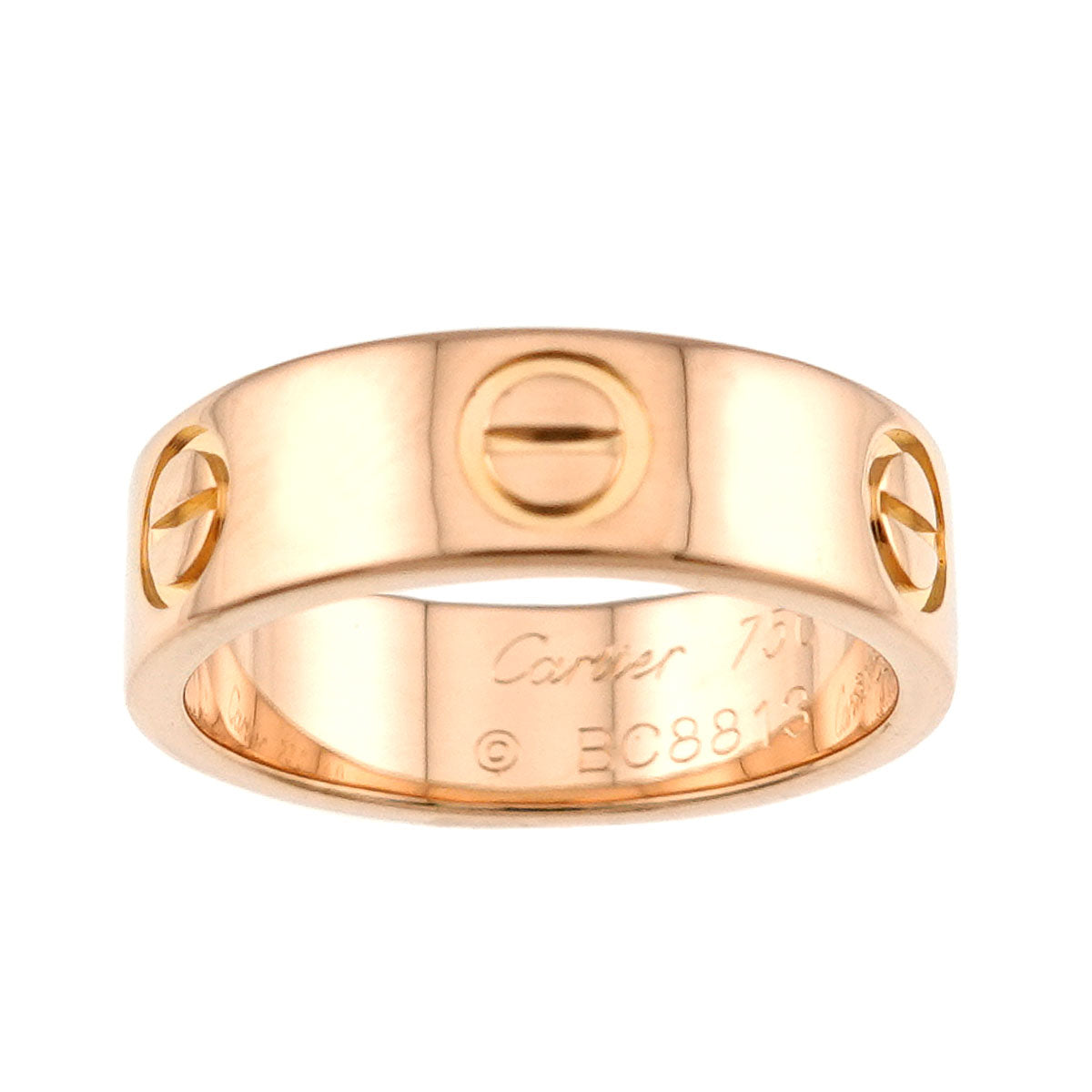 Classic Love Ring 18K Pink Gold 750 size48 4.5(US)