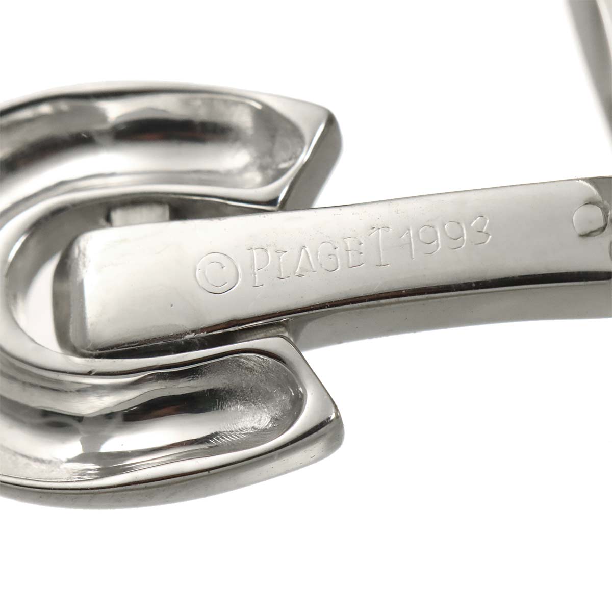 Diamond Cuff Links 18K WG White Gold 750
