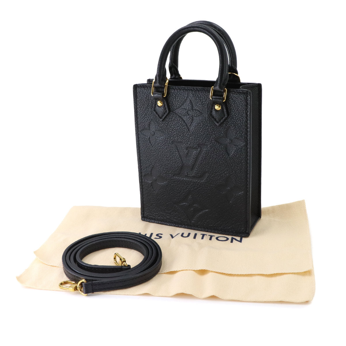 Monogram Empreinte Petit Sac Plat Hand Shoulder Bag
