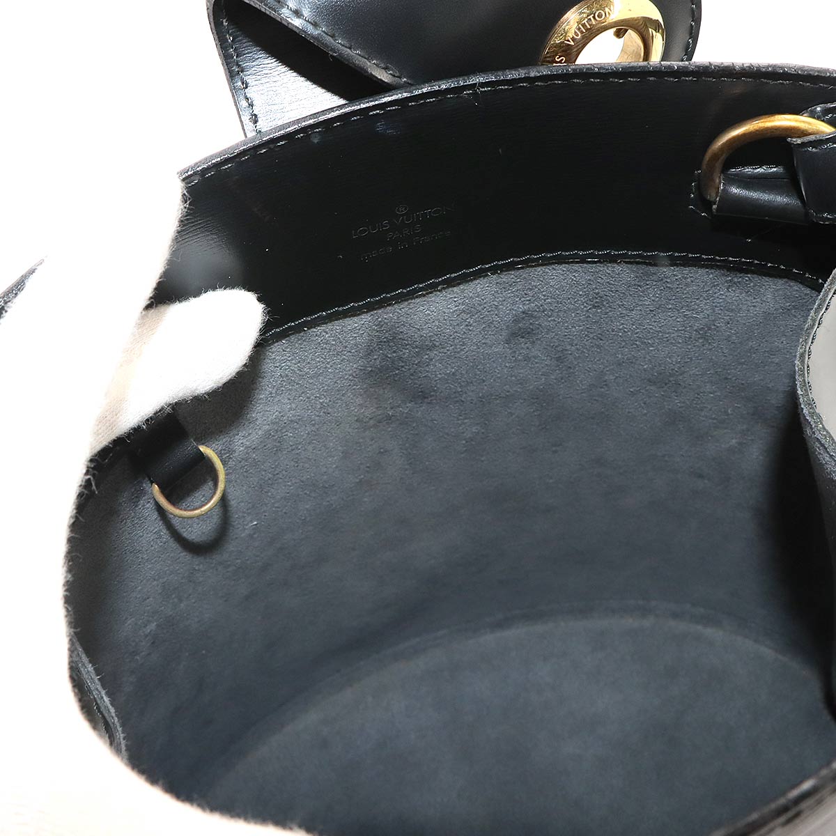 Epi Cluny Shoulder Bag Leather Noir M52252 Purse