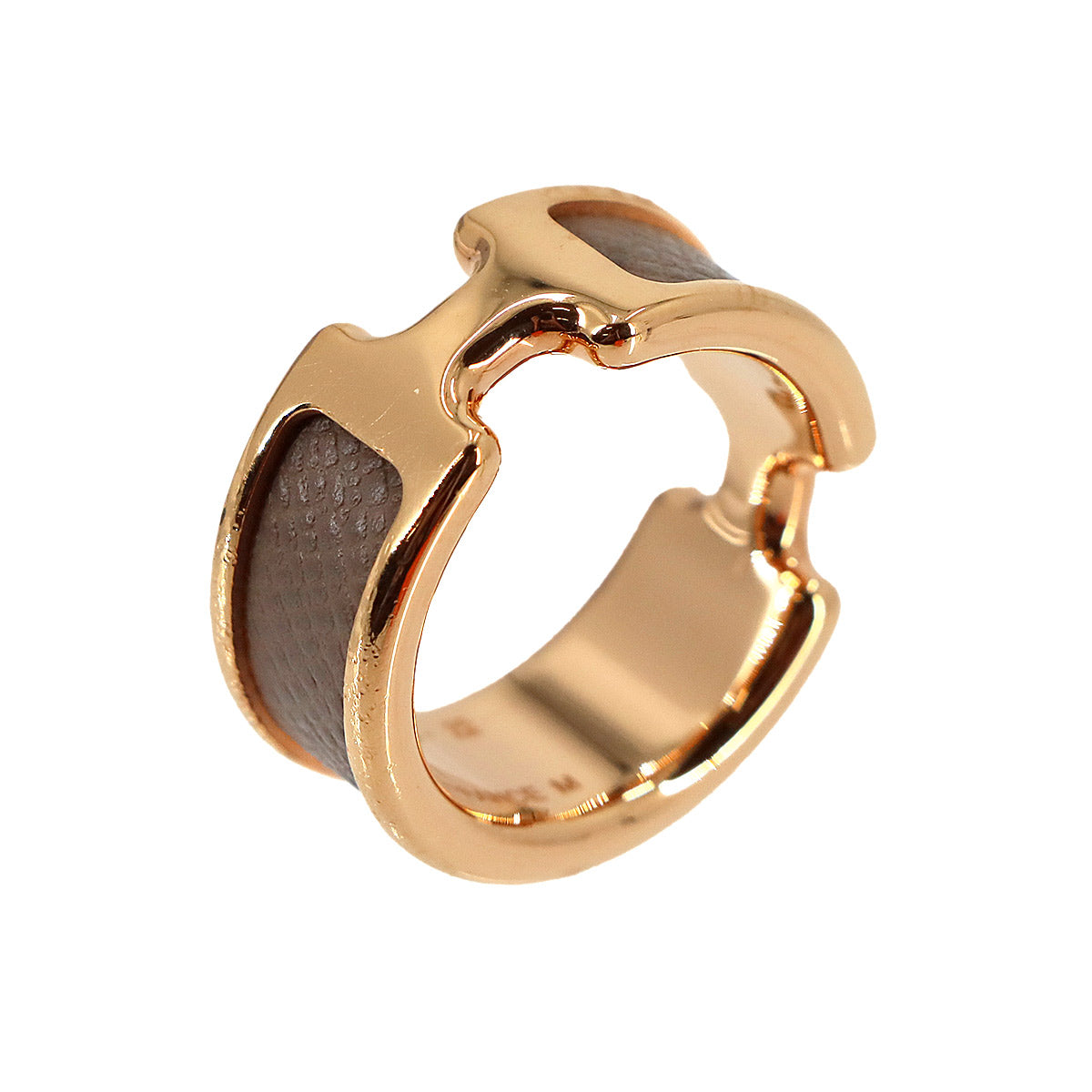 Olympe Ring Veau Madame Rose Gold Etoupe M Accessory