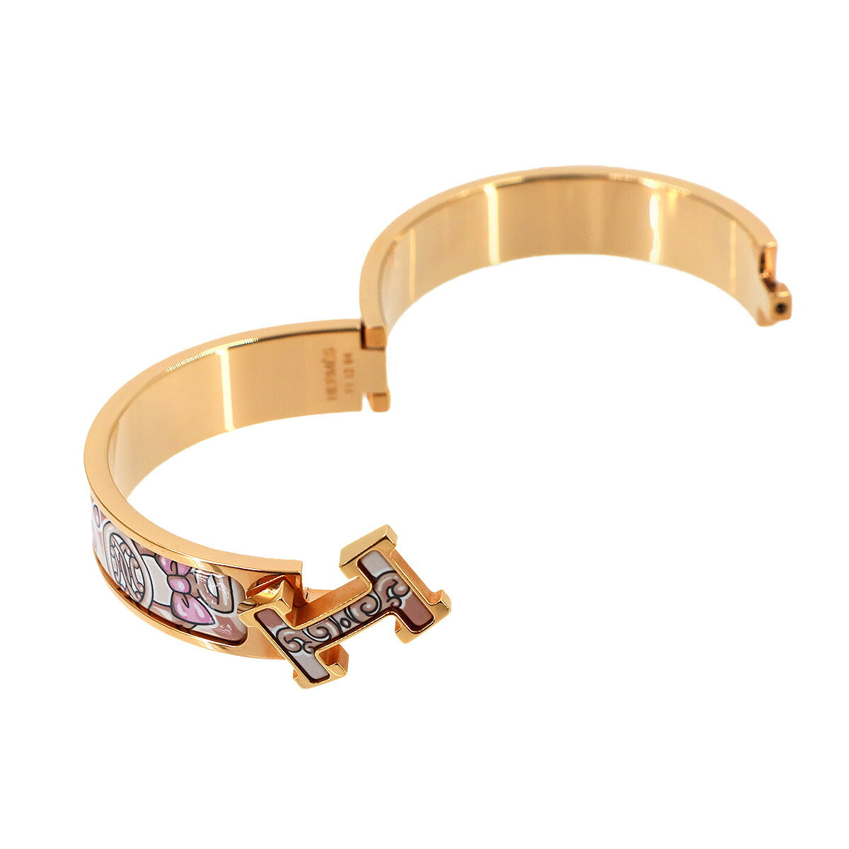 Clic H PM Bangle Candy Libris Aube Rose Gold