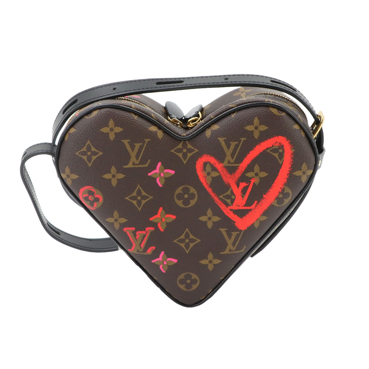 Monogram Sac Coeur Fall in Love Heart Shoulder Bag M45890