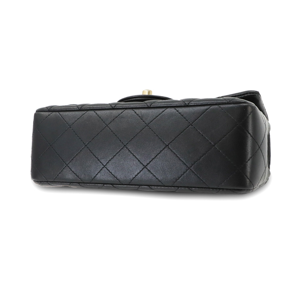 Mini Matelasse 20 Chain Shoulder Bag Leather Black A69900 Purse