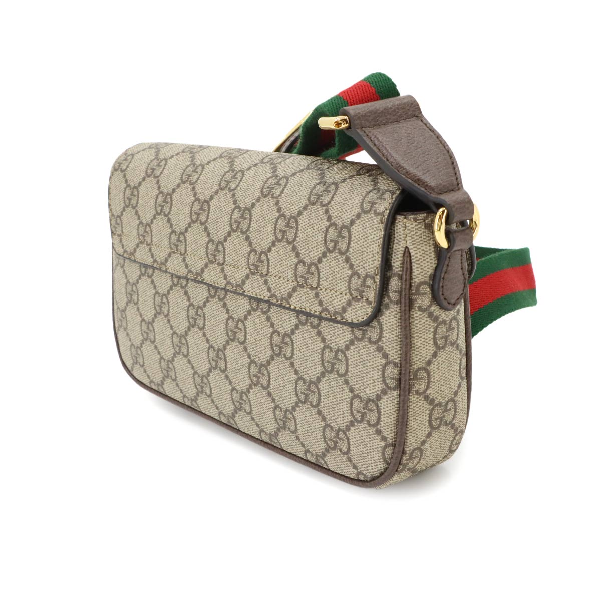 Ophidia Shoulder Bag GG Supreme Canvas Leather 764961